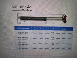 Limotech Alpha1 dropper nyeregcső Limotech Alpha1  Mountain Bike Alkatrész, MTB Nyereg / Nyeregcső 131-150 mm nem használt ELADÓ