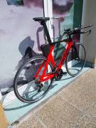 BMC AKCIÓ-20%%:: BMC Timemachine ONECarbon 105 ( S/M)  Országúti, Triatlon Shimano 105 tárcsafék új / garanciával ELADÓ