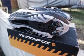 Muddyfox MTB SPD cipő MTB100 Cipő / Zokni / Kamásli 42 MTB, Téli, Gravel L nem használt férfi/unisex ELADÓ