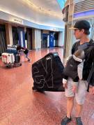 Kerékpárszállító táska EVOC Travel Bag 280L + EVOC Bike Stand Pro Szállító / Tartó egyéb használt ELADÓ