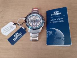 Karóra országúti hagyományokkal (nem volt megfelelő kategória) Festina Chrono Bike F20724/1 Computer / GPS / Kamera nem használt ELADÓ