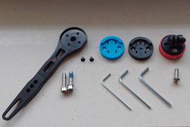 Aero kormány spec. computer-tartó (Garmin, Wahoo +GoPro) KOM CYCLING Integrated handlebar cycling computer  Computer / GPS / Kamera nem használt ELADÓ