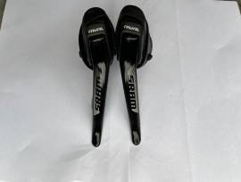 SRAM Rival 1 x 11 fékváltókarok, Tektro tárcsafék, gyári SRAM fékváltókar gumi SRAM Rival, Tektro Spyre-C Road Bike & Gravel Bike & Triathlon Bike Component, Road / Gravel Bike Derailleurs mechanical SRAM Rival used For Sale