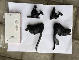 SRAM Rival 1 x 11 fékváltókarok, Tektro tárcsafék, gyári SRAM fékváltókar gumi SRAM Rival, Tektro Spyre-C Road Bike & Gravel Bike & Triathlon Bike Component, Road / Gravel Bike Derailleurs mechanical SRAM Rival used For Sale