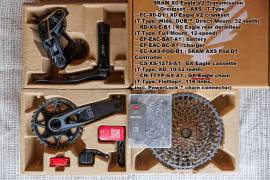 Sram X0 Eagle AXS T-Type hajtásrendszer - ÚJ  XO Eagle  Mountain Bike Components, MTB Drivetrain new / not used For Sale