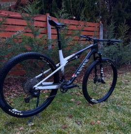 CANYON Lux Worldcup CF 7 Mountain Bike 29" dual suspension Shimano SLX used For Sale