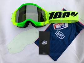 Új 100% Accuri 2 zöld/fluo sárga, ezüst tükrös lencsés szemüveg, védőszemüveg 100% Accuri 2 Eyewear / Sunglasses DH new / not used For Sale