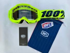 Új 100% Accuri 2 fluo sárga OTG, átlátszó lencsés szemüveg, védőszemüveg 100% Accuri 2 Eyewear / Sunglasses DH new / not used For Sale