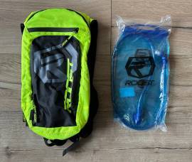 Új Roost X-Ruby fluo sárga színű ivóhátizsák, hidratációs enduro hátizsák Roost X-RUBY Bike & Cycling Bags new / not used For Sale