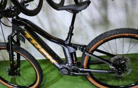 TREK POWERFLY FS BOSCH CX 85Nm SMART Pici S-es Elektromos Mountain Bike össztelós / fully Bosch használt ELADÓ