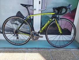 SPECIALIZED S-Works Tarmac Carbon Ultegra (52 ) ( Nagyon szép) Országúti Shimano Ultegra patkófék használt ELADÓ