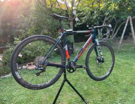 SPECIALIZED CRUX ELITE Di2 / ZIPP / DuraAce POWERMETER Gravel / CX Shimano Ultegra Di2 disc brake used For Sale