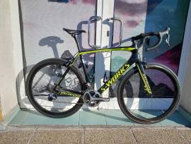 SPECIALIZED Specialized S-Works Tarmac Carbon Dura-Ace Di2 (58 Országúti Shimano Dura Ace Di2 patkófék használt ELADÓ