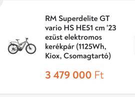 RIESE&MüLLER Superdelite GT HS 45km/h (akár beszámolás is) Electric Trekking/cross 45 km/h Bosch 700 + Wh used For Sale