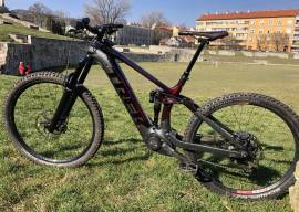 TREK Trek Rail 9.8 XT Carbon (L)  Elektromos Mountain Bike 29" elöl 27.5" hátul (Mullet) össztelós / fully Bosch Shimano Deore XT használt ELADÓ