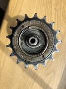 36 lyukas nagytárcsás agy 17 fogas racsnival PELISSIER + ESJOT Road Bike & Gravel Bike & Triathlon Bike Component, Road Bike Drivetrain used For Sale