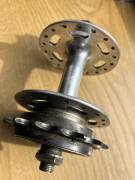 36 lyukas nagytárcsás agy 17 fogas racsnival PELISSIER + ESJOT Road Bike & Gravel Bike & Triathlon Bike Component, Road Bike Drivetrain used For Sale