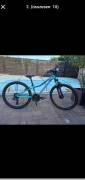KELLYS Kiter 50 Turquoise 11 Mountain Bike 24" front suspension used For Sale