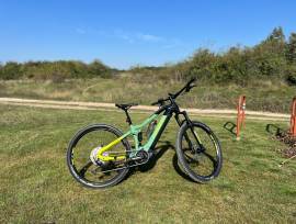 HAIBIKE Fullnine 6 Elektromos Mountain Bike 29" össztelós / fully Yamaha Shimano Deore használt ELADÓ