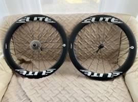 ELITEWHEELS SLT Aero A1 Carbon időfutam (TT) kerék szett ELITEWHEELS SLT Aero A1 Országúti / Gravel / Triatlon Alkatrész, Országúti  Kerék / Felni / Gumi 700c (622) használt ELADÓ