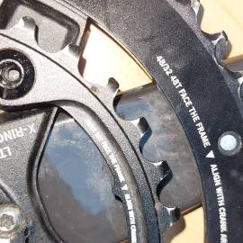 Praxis Carbon hajtómű 48/32 Praxis Road Bike & Gravel Bike & Triathlon Bike Component, Road Bike Drivetrain used For Sale