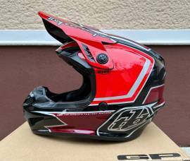 Új Troy Lee Designs GP piros/fekete sisak, bukósisak (S/M) Troy Lee Designs Helmets / Headwear MTB + Fullface S/M new / not used For Sale