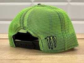 Új Monster Energy fekete/neon zöld hálós sapka, snapback, cap, hat Monster Energy Sisak / Sapka nem használt ELADÓ