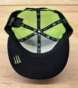 Új Monster Energy fekete/neon zöld hálós sapka, snapback, cap, hat Monster Energy Sisak / Sapka nem használt ELADÓ