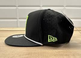 Új Monster Energy fekete/fehér rope hálós sapka, snapback, cap, hat Monster Energy Sisak / Sapka nem használt ELADÓ