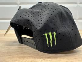 Új Monster Energy fekete/fehér rope hálós sapka, snapback, cap, hat Monster Energy Sisak / Sapka nem használt ELADÓ