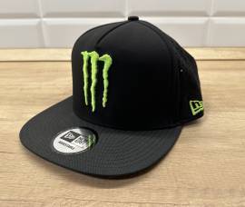 Új Monster Energy fekete hálós sapka, snapback, cap, hat Monster Energy Sisak / Sapka nem használt ELADÓ