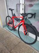 TREK Émonda SLR Ultegra di2 Project One Segafredo( 54)  Országúti Shimano Ultegra Di2 tárcsafék nem használt ELADÓ