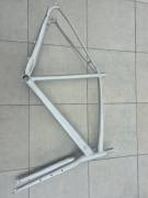 54cm (M) Gravel Al-6061 T6 alumínium váz + villa szett. Nyers/szálcsiszolt _EGYÉB 54cm (M) Gravel Al-6061 T6 alumínium váz + villa Országúti / Gravel / Triatlon Alkatrész, Országúti / Gravel / Váz /Vázszett / Villa alu alu 700c (622) használt ELADÓ