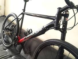 CANNONDALE Flesh Carbon Lefty Mountain Bike 27.5" (650b) front suspension Shimano Deore XT used For Sale