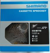 Shimano Deore XT CS-M770 9 sebességes fogaskeréksor Shimano Deore XT CS-M770 Mountain Bike Alkatrész, MTB Hajtásrendszer nem használt ELADÓ