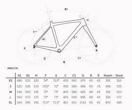 SCAPIN Anouk Országúti Campagnolo Chorus patkófék használt ELADÓ