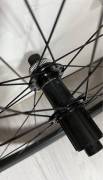 Eladó új kerékpárról bontott tárcsás kerékszett Vittoria Zafiro 28mm gumikkal Shimano Országúti / Gravel / Triatlon Alkatrész, Országúti  Kerék / Felni / Gumi nem használt ELADÓ