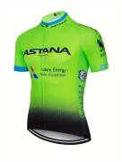  Új Astana L-es méretű neonzöld kerékpáros csapatmez eladó! 