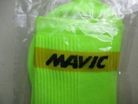 Új Mavic 39-42-es neonsárga kerékpáros zokni eladó! Mavic Cipő / Zokni / Kamásli M nem használt férfi/unisex ELADÓ