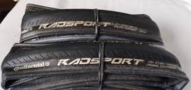 Continental RadSport hajtogatható Made in Germany RadSport Road Bike & Gravel Bike & Triathlon Bike Component, Road Bike Wheels / Tyres used For Sale