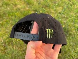 Új Monster Energy fekete hálós baseball sapka, cap, hat Monster Energy Sisak / Sapka nem használt ELADÓ