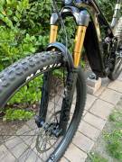 GIANT Trance X Advanced E+ LTD (2022. modellév / M méret Elektromos Mountain Bike 29" össztelós / fully Yamaha SRAM X01 Eagle AXS használt ELADÓ