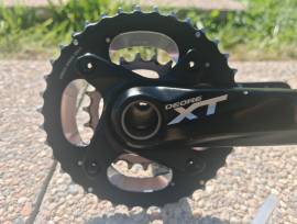 Shimano XT hajtás szett  Shimano  Mountain Bike Alkatrész, MTB Hajtásrendszer használt ELADÓ