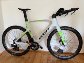SCOTT Foil RC TRI Országúti, Triatlon SRAM Force eTap AXS tárcsafék nem használt ELADÓ