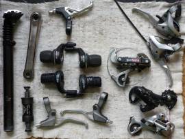 Megmaradt kerékpár alkatrészek vegyes Mountain Bike Components, MTB Brakes & Brake Parts used For Sale