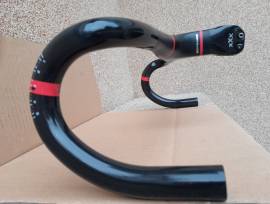 Bontrager XXX karbon kormány-stucni Bontrager XXX Road Handlebar-Stem Road Bike & Gravel Bike & Triathlon Bike Component, Road Bike Handlebars / Stems / Grips used For Sale