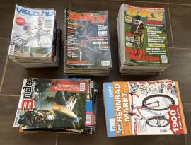Rengeteg bicajos újság 2004-2010 (Bikemag, Velo, 3Ride...) bringás újságok, katalógusok Books / Gifts used For Sale