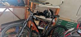 ROMET E-Rambler Electric Mountain Bike 29" front suspension Bafang Shimano Deore used For Sale