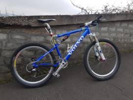 BIANCHI Volvo Bianchi limited edition Mountain Bike dual suspension Shimano Deore XT used For Sale