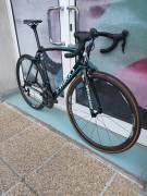 SPECIALIZED S-works Carbon UltegraDI2 Tarmac Bora Hansgrohe 56 Országúti Shimano Ultegra Di2 patkófék használt ELADÓ